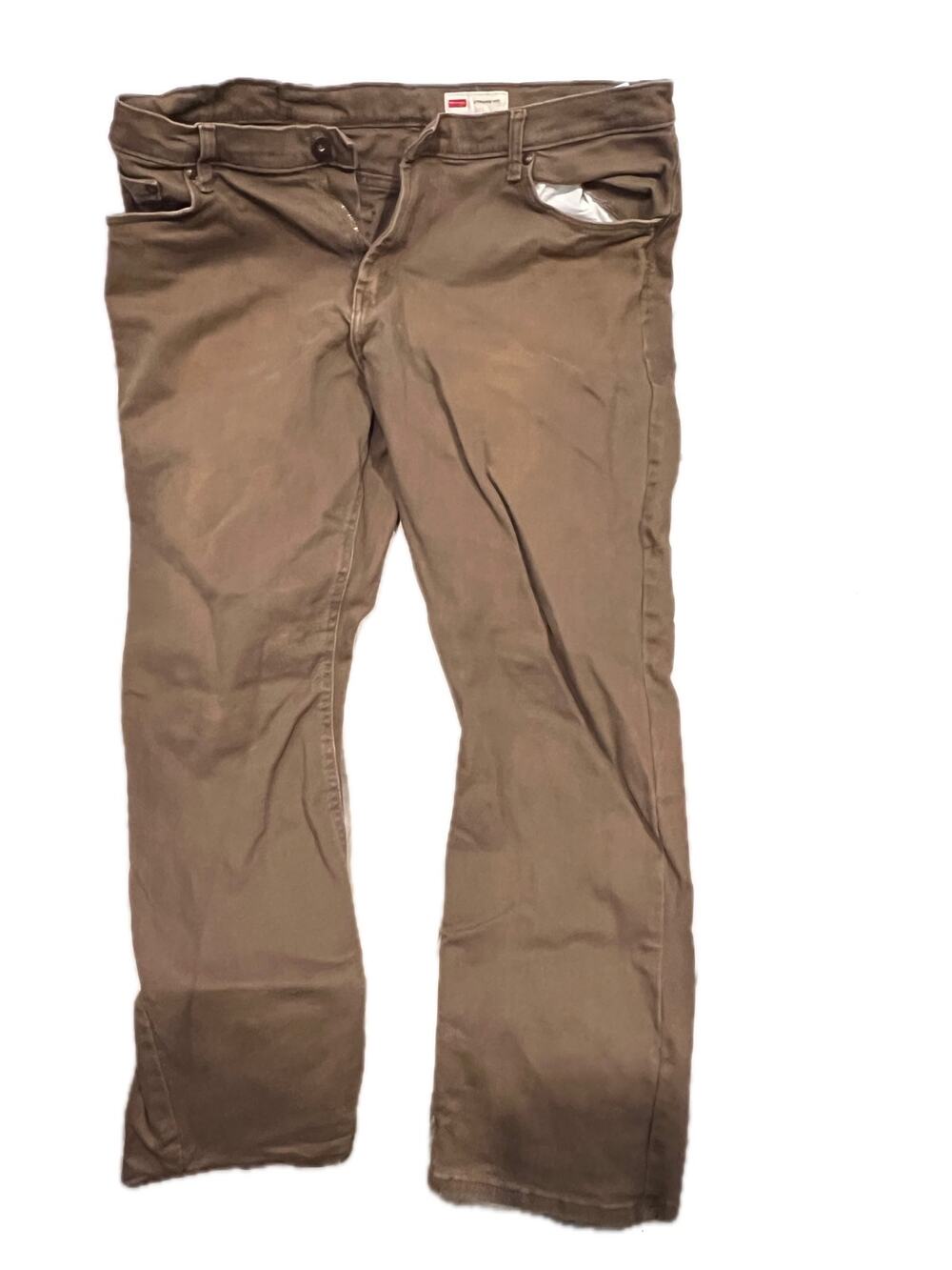 Wrangler Beige Athletic Fit Jeans Mens 38x30